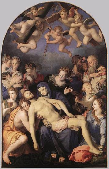 Angelo Bronzino Deposition of Christ Norge oil painting art
